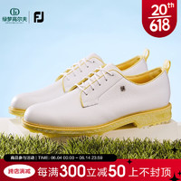 Footjoy高尔夫球鞋FJ春日马卡龙限量Premiere系列鞋子 54391 柠檬黄 44