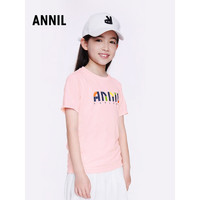 PLUS会员：Annil 安奈儿 儿童短袖速干T恤