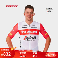 崔克（TREK）Santini Trek-Segafredo车队版RSL男式短袖骑行服 白色/红色 XS