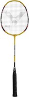 VICTOR 威克多 AL 2200 羽毛球拍和羽毛球拍,黄色单球拍或一套带球拍/球/手提袋