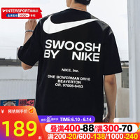 耐克（NIKE）t恤男装 2023夏季新款健身服全棉透气跑步训练服运动宽松短袖 时尚健身T恤 S(165/84A)