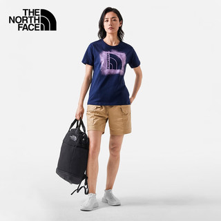 北面（The North Face）北面短袖T恤女户外休闲舒适透气23上新7WES 8K2/藏蓝色 XL/170