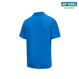 YONEX/尤尼克斯 115189BCR 2023SS训练系列 男款运动POLO恤yy 白色 M