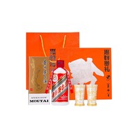 抖音超值购：MOUTAI 茅台 飞天茅台 53%vol 酱香型白酒 200ml 惠群贵礼礼盒