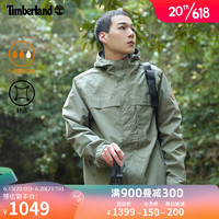 添柏岚（Timberland）官方男装冲锋外套23新款户外防水-工壳系列A695W A695W590/卡塞尔绿色 XS