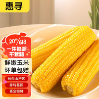 惠寻 京东自有品牌 长白山产区鲜食嫩玉米220g