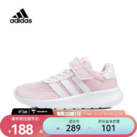 adidas kids阿迪达斯女青少年LITE RACER 3.0 EL K休闲鞋 H03629 40