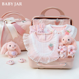 迪士尼（Disney）新生的儿见面礼盒宝宝衣服套装婴儿出生满月百天送礼物0-3月 中奖的幸运兔宝宝 3-6个月