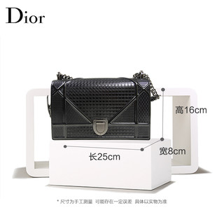 迪奥(Dior) DIORAMA M系列女士手提单肩包包迪奥盾牌包女包 经典设计典范 女包