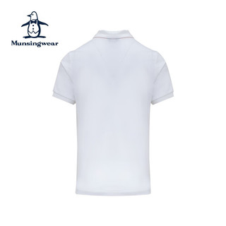 万星威（Munsingwear）高尔夫23夏新品男装短袖t恤运动休闲翻领 N921 L