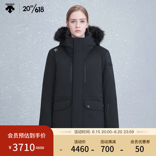 DESCENTE 迪桑特 SKI STYLE系列 女子羽绒服 D2492SDJ64C BK-黑色 L