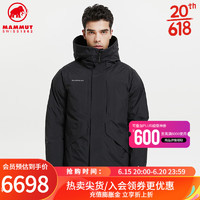 MAMMUT 猛犸象 Floeberg男士防风750蓬保暖硬壳上衣外套 黑色 M 黑色 S