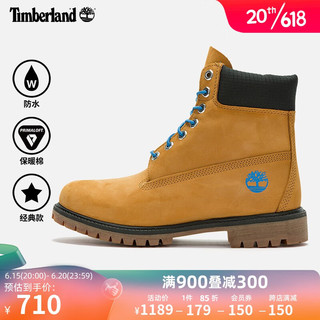 Timberland 官方男鞋22秋冬新款6寸靴户外休闲防水|A2DJF A2DJFW/小麦色 41