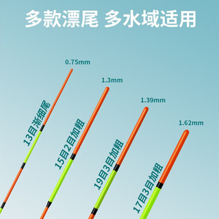 小凤仙高灵敏鱼漂高颜值纳米浮漂加粗醒目野钓多款鲫鱼鲤鱼专用浮漂套装 T-NB01轻口(1号漂)吃铅约0.93g 浮漂