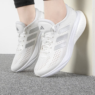 阿迪达斯（adidas）女鞋2023新款SUPERNOVA透气运动低帮跑步鞋GZ6939 白色GZ6939 36.5