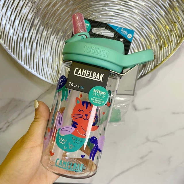 CAMELBAK 驼峰 儿童水杯便携防漏学生少女杯可爱水杯独角兽欧阳娜娜同款 35536迷之美人鱼