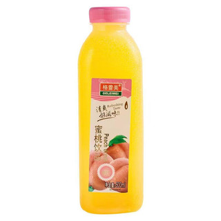 喜多多格蕾美果味饮料芦荟芒果冰糖雪梨蓝莓蜜桃夏日饮料整箱 蜜桃味 5瓶