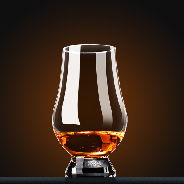 曼薇 水晶杯闻香杯威士忌酒杯品鉴杯大肚洋酒杯子郁金香干邑杯个人专用