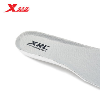 XTEP 特步 运动鞋垫减震舒适柔软鞋垫跑步鞋垫877237850065 灰 39码
