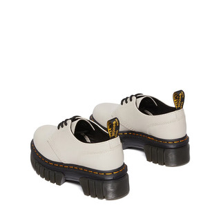 马丁（DR.MARTENS） Audrick 3i Shoe车轮底厚底女款3孔马丁单鞋 米灰色 38