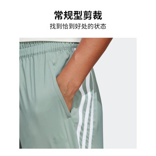 adidas阿迪达斯官方女装夏新款速干运动束脚长裤HS2367 银灰绿/白 A/2XL