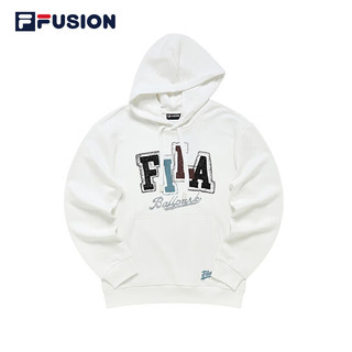 FILA  FUSION斐乐潮牌男子卫衣2023时尚棒球连帽针织上衣