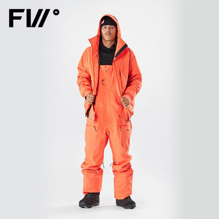 FW滑雪服示系列2L高性能雪服 烈火橙 M