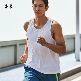 UNDERARMOUR）春夏Iso-Chill男子跑步运动背心1376519 白色100 XL