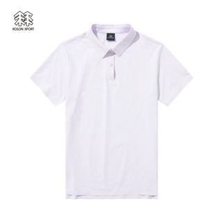 KOLON SPORT/可隆POLO衫 女子户外夏季半袖运动露营徒步休闲短袖 LKPT3MTA04-LA 薰衣草紫 160/S