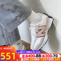 NEW BALANCE女鞋 23夏季新款nb 327系列复古运动鞋时尚潮流休闲鞋轻便跑步鞋 WS327LR-B/商场同款/现货速发/店 35