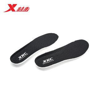 XTEP 特步 运动鞋垫减震舒适柔软鞋垫跑步鞋垫877237850065 黑 42码