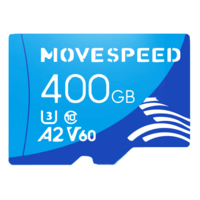 PLUS会员、新补货：MOVE SPEED 移速 YSTFT300 MicroSD存储卡 400GB