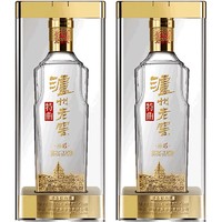 泸州老窖 特曲 晶彩 52度 浓香型白酒 500ml*2瓶 （送一瓶蜀之魄）