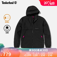 添柏岚（Timberland）官方男装外套23夏季新款户外防泼水防晒衣防紫外线A6RAD A6RAD001/黑色 XXL