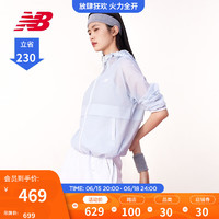 NEW BALANCE NB官方23新款春夏女款运动休闲百搭舒适简约纯色外套 IB AWJ32303 XS