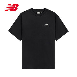 NEW BALANCE NB官方23新款男款夏季舒适简约透气运动圆领T恤短袖 BK 5ED24033 2XL