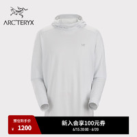 ARC’TERYX始祖鸟 CORMAC HOODY  轻量透气 男子 速干长袖T恤 Atmos Heather/原子灰 XL