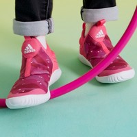 adidas 阿迪达斯 男女童一脚蹬海马鞋 粉红色
