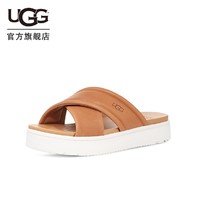 UGG 赞纳系列 女士交叉时尚拖鞋 1128635