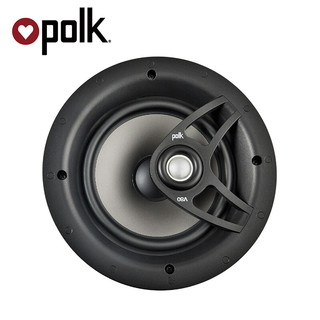 polk 普乐之声 V80 吸顶嵌入式无源音箱 定制音箱喇叭扬声器保真发烧HIFI音响