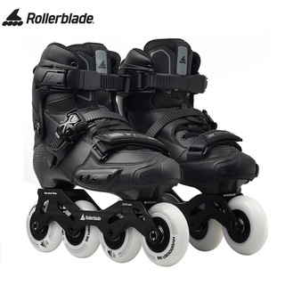 Rollerblade轮滑鞋成人专业平花式碳纤维旱冰鞋可调香蕉架刷街滑轮溜冰 41