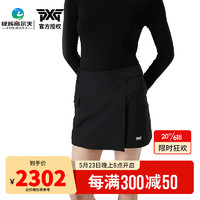 PXG高尔夫服装女士短裙23年夏季新款 运动防走光裙子包臀裙韩国进口 PHPPW550121 黑色 XS