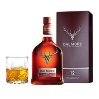 88VIP：THE DALMORE 大摩 12年 单一麦芽 苏格兰威士忌 700ml 礼盒装
