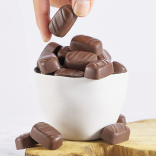 芬兰进口Fazer菲泽不含代可可脂巧克力散装婚庆喜糖零食休闲糖果 47%黑巧
