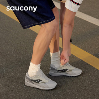 Saucony索康尼SHADOW 6000 LAYER男女经典复古休闲鞋运动鞋灰36