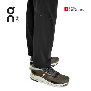 On昂跑2023春夏新品男款运动休闲宽松长裤Movement Pants Black 黑色 L