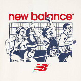 NEW BALANCE NB官方23新款男款潮流百搭休闲运动T恤 GIE AMT31503 S