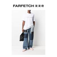 DAILY PAPER 男士logo刺绣T恤FARFETCH发发奇