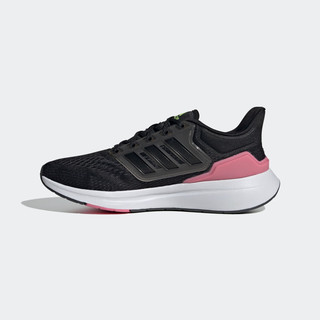 adidas 阿迪达斯 官方EQ21 RUN男女随心畅跑舒适网面跑步运动鞋 黑 37(230mm)