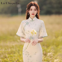 La Chapelle Sport拉夏贝尔旗袍高考逢考必过新款改良女夏季年轻款气质